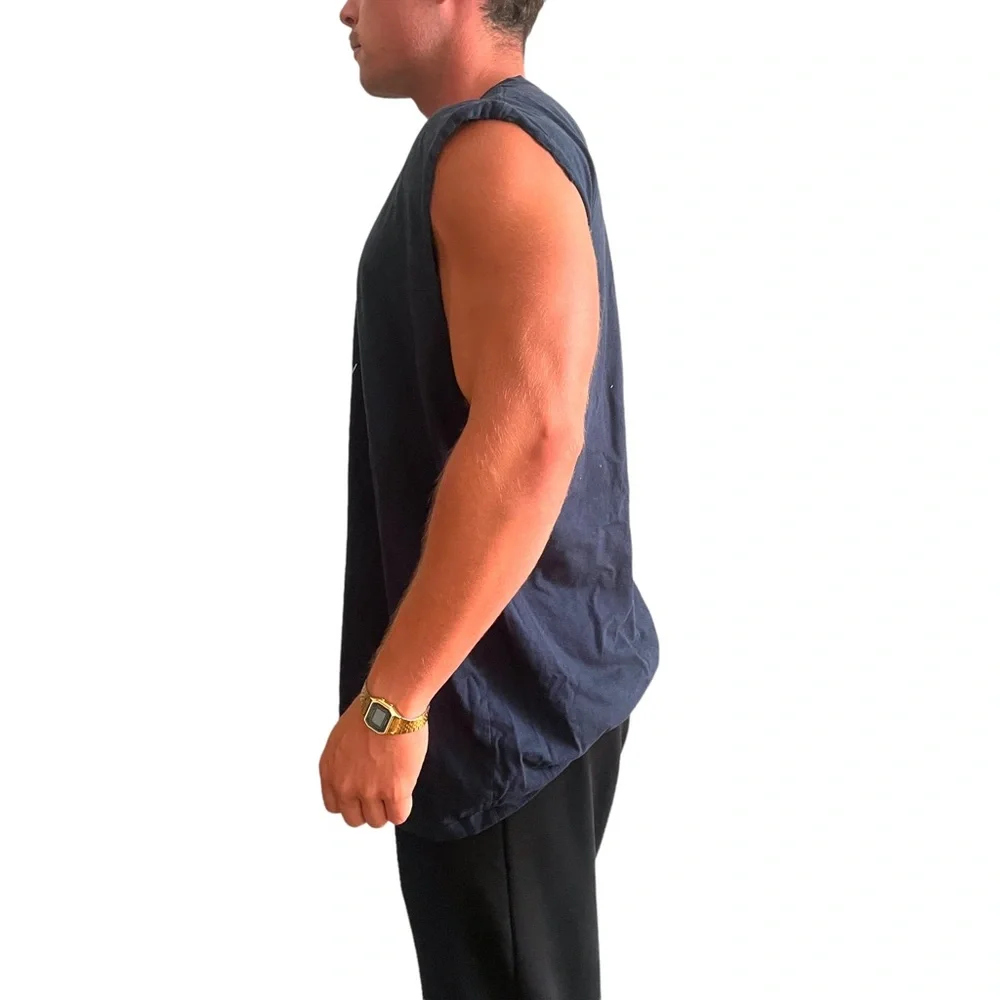 Kitten Lady Cut Off Morton’s kosher salt Shirt - Picture 2 of 5